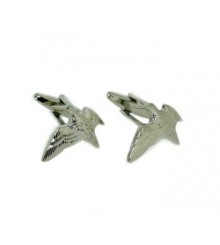 Solid Flying Pheasant Country Cufflink 